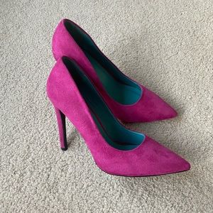 Hot Pink Pumps
